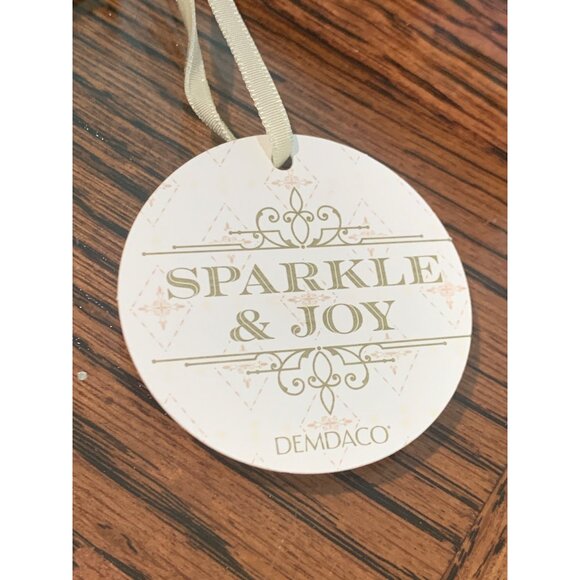 Nutcracker Mini Sparkle Blown Glass Ornaments Set Of 2 By DEMDACO NWT - Picture 5 of 6